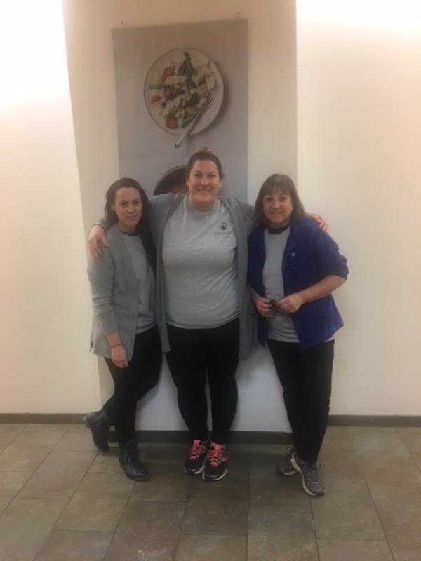 Christine, Lauren and Michelle volunteered at Community Servings to perform meal prep for dinners for those in need.
