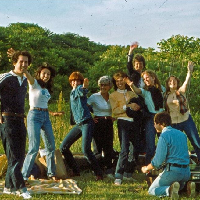Group of People in 1970s