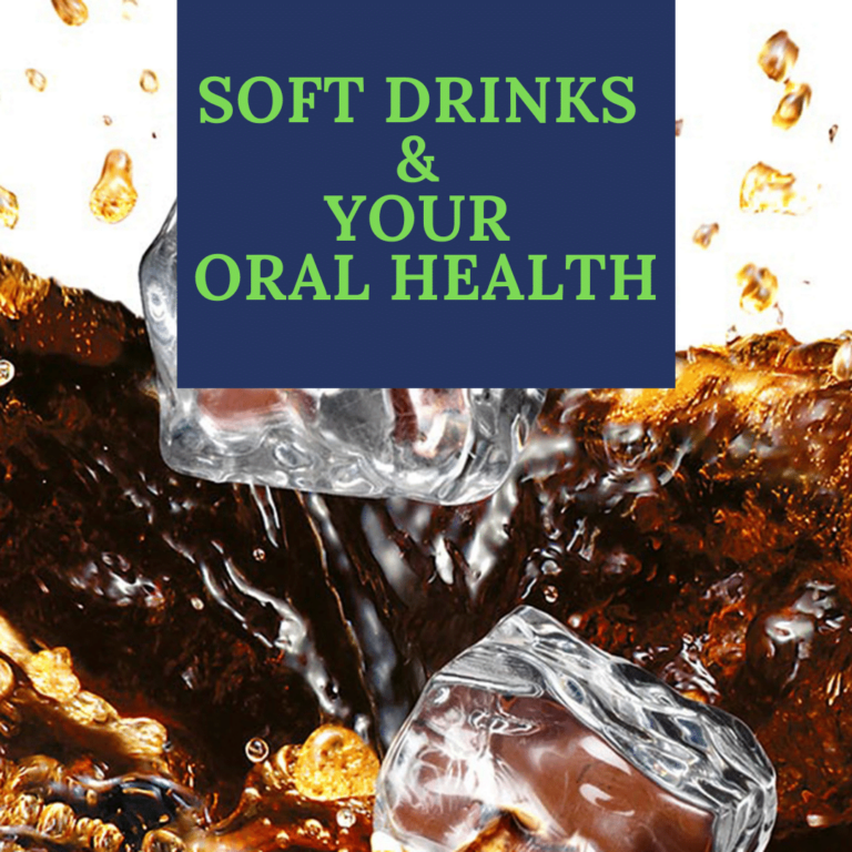 soft Drinks Your oral health banner